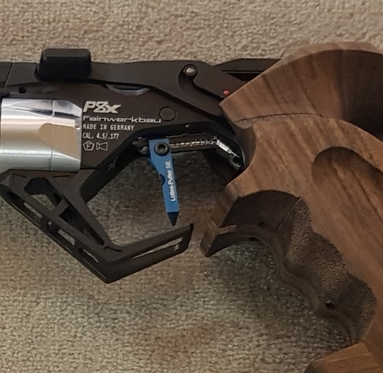 P8X mit Lottes Putter Abzugzüngel