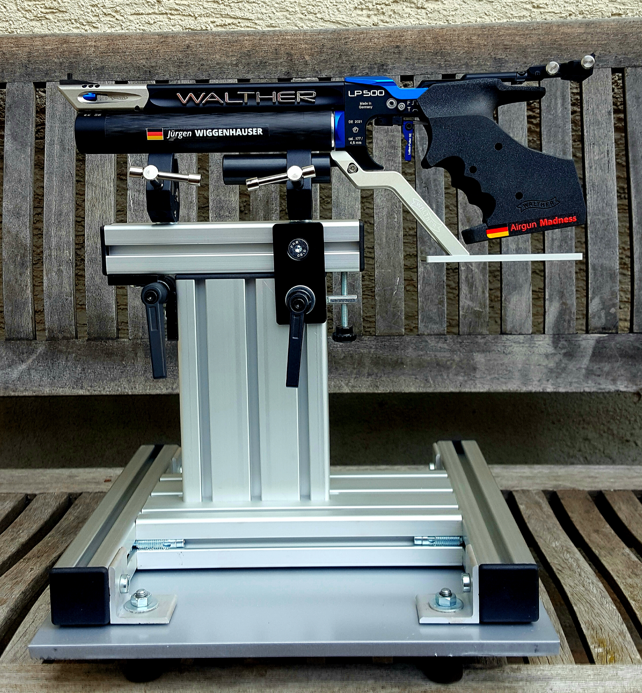 LP Einschiessbock für Munitionstest