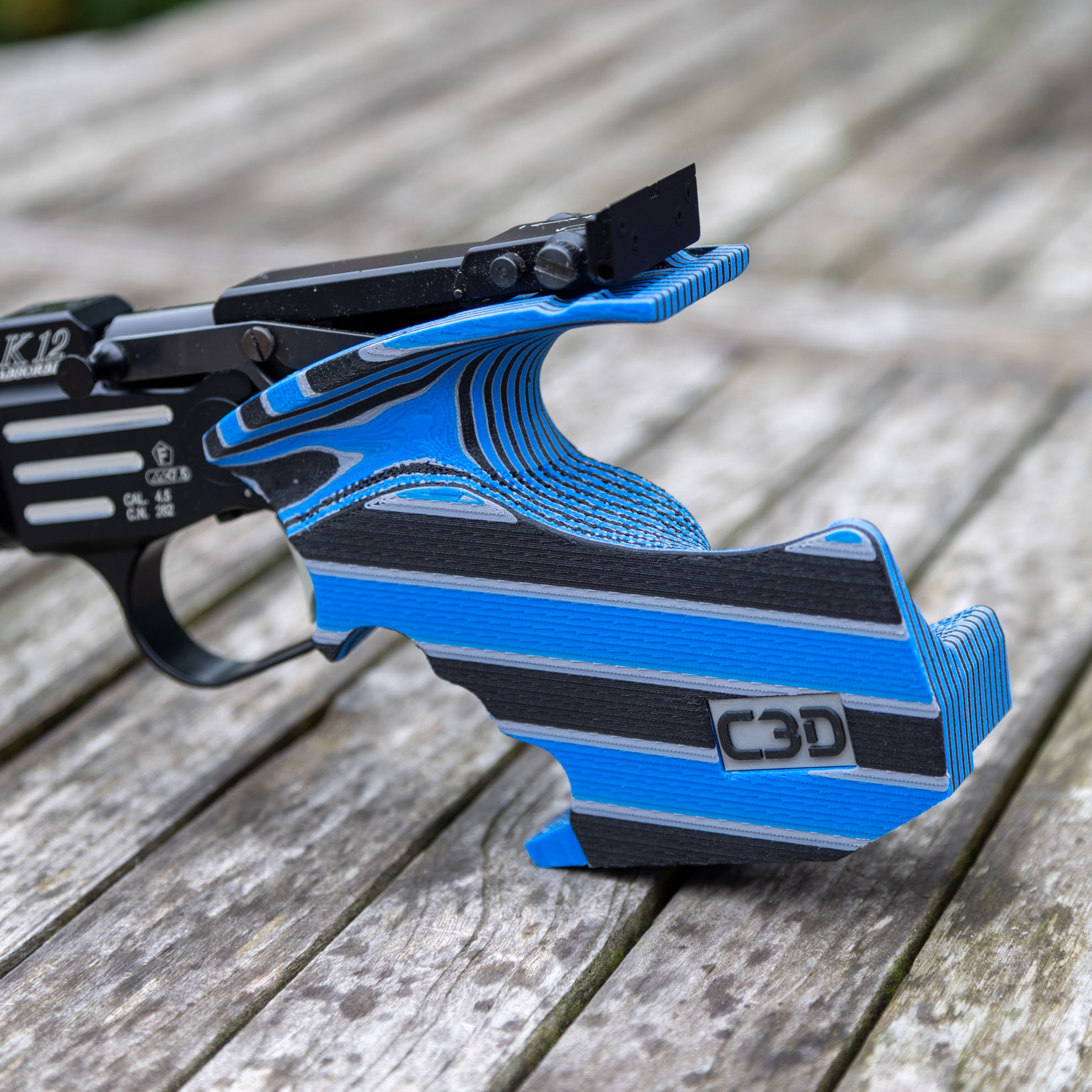 CB3D Standardgriff Größe M für Pardini K12 aus glasfaserverstärktem Kunststoff