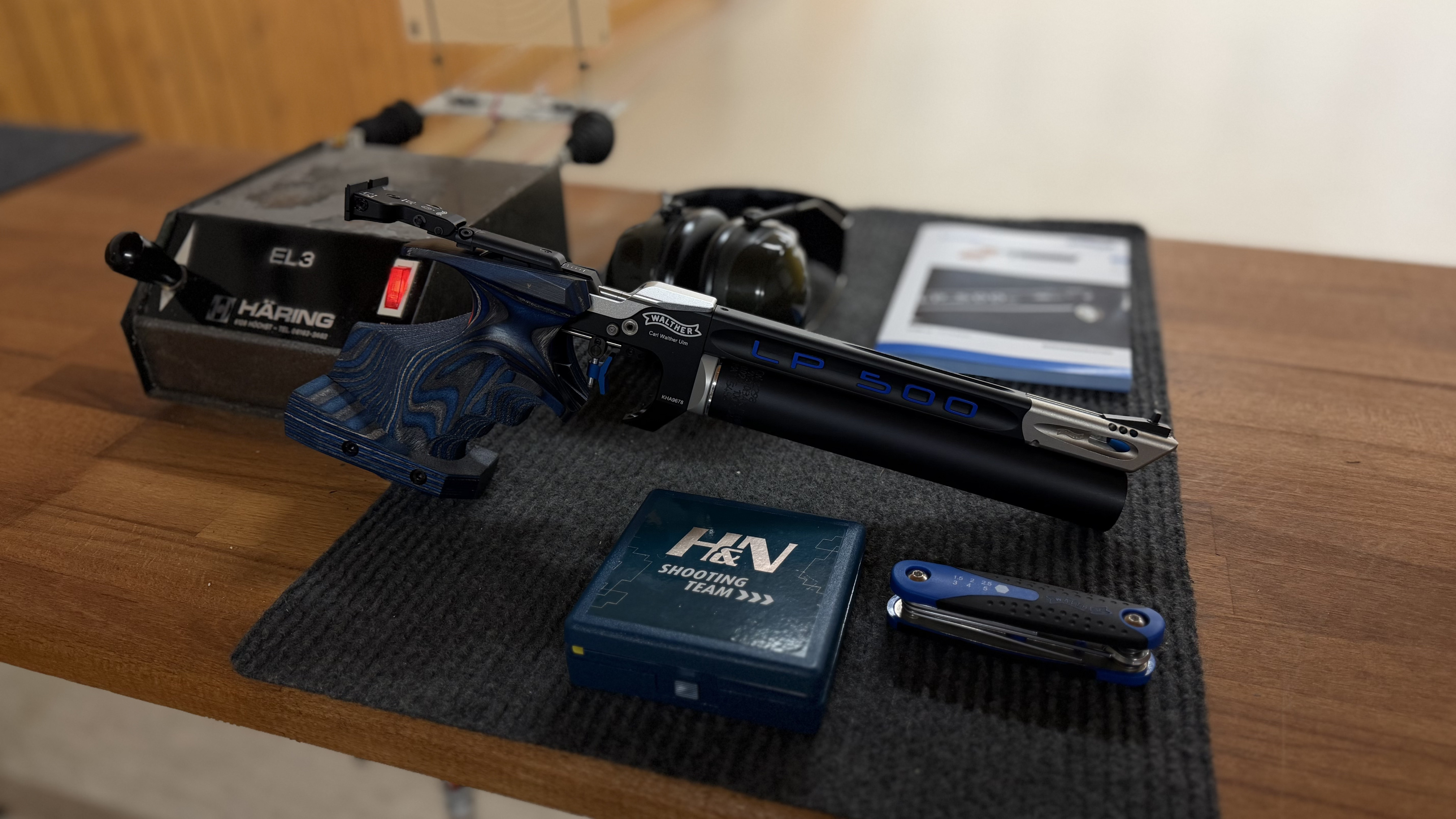 Meine Walther LP500 Expert "Blue Angel" Auflage