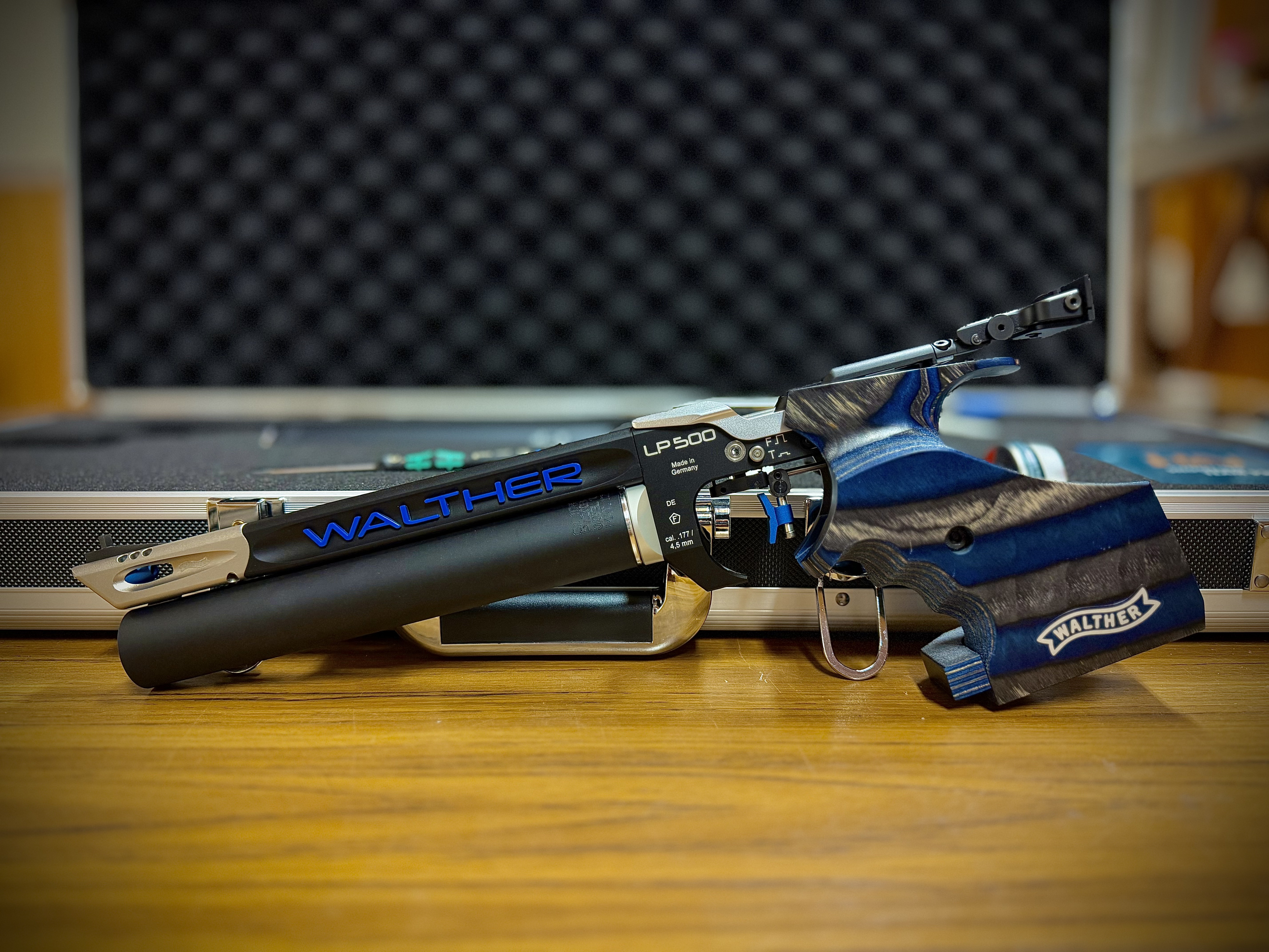 Meine Walther LP500 Expert "Blue Angel" Auflage