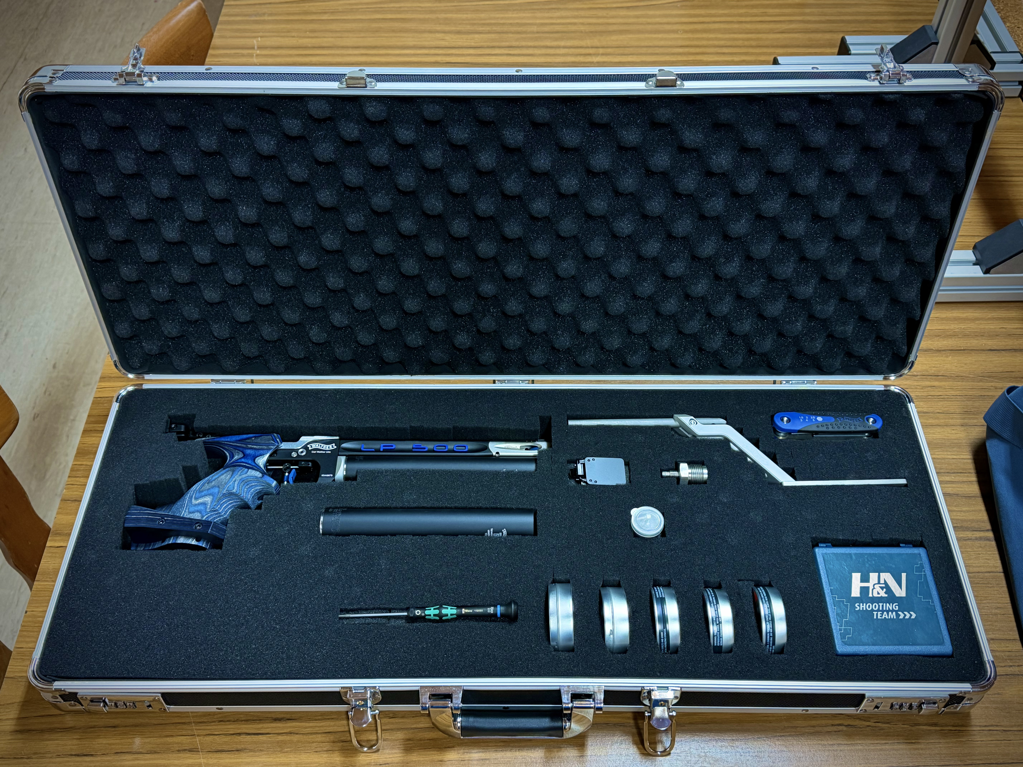 Meine Walther LP500 Expert "Blue Angel" Auflage